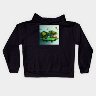 Fairytale forest Kids Hoodie